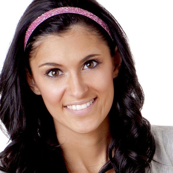 Hipsy 10-pack Bling Glitter Adjustable No Slip Skinny Neutral & Pastel Headbands main image 7